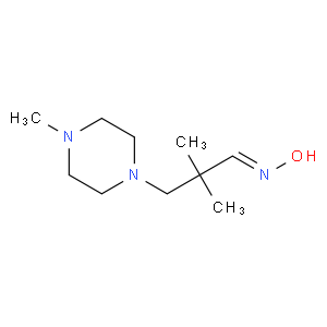 (1e)-2,2-dimethyl-3-(4-methylpiperazin-1-yl)-propanal oxime